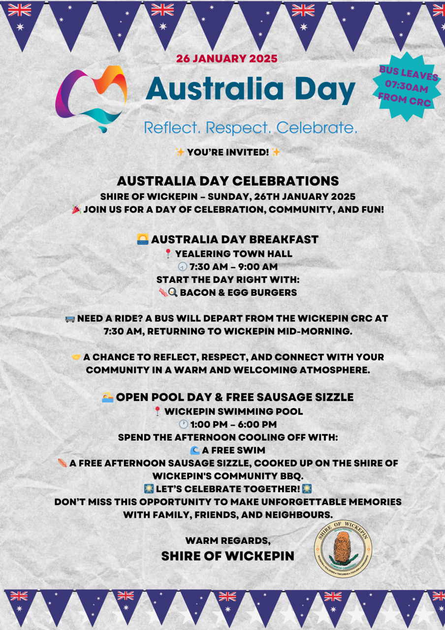 Australia Day Celebrations