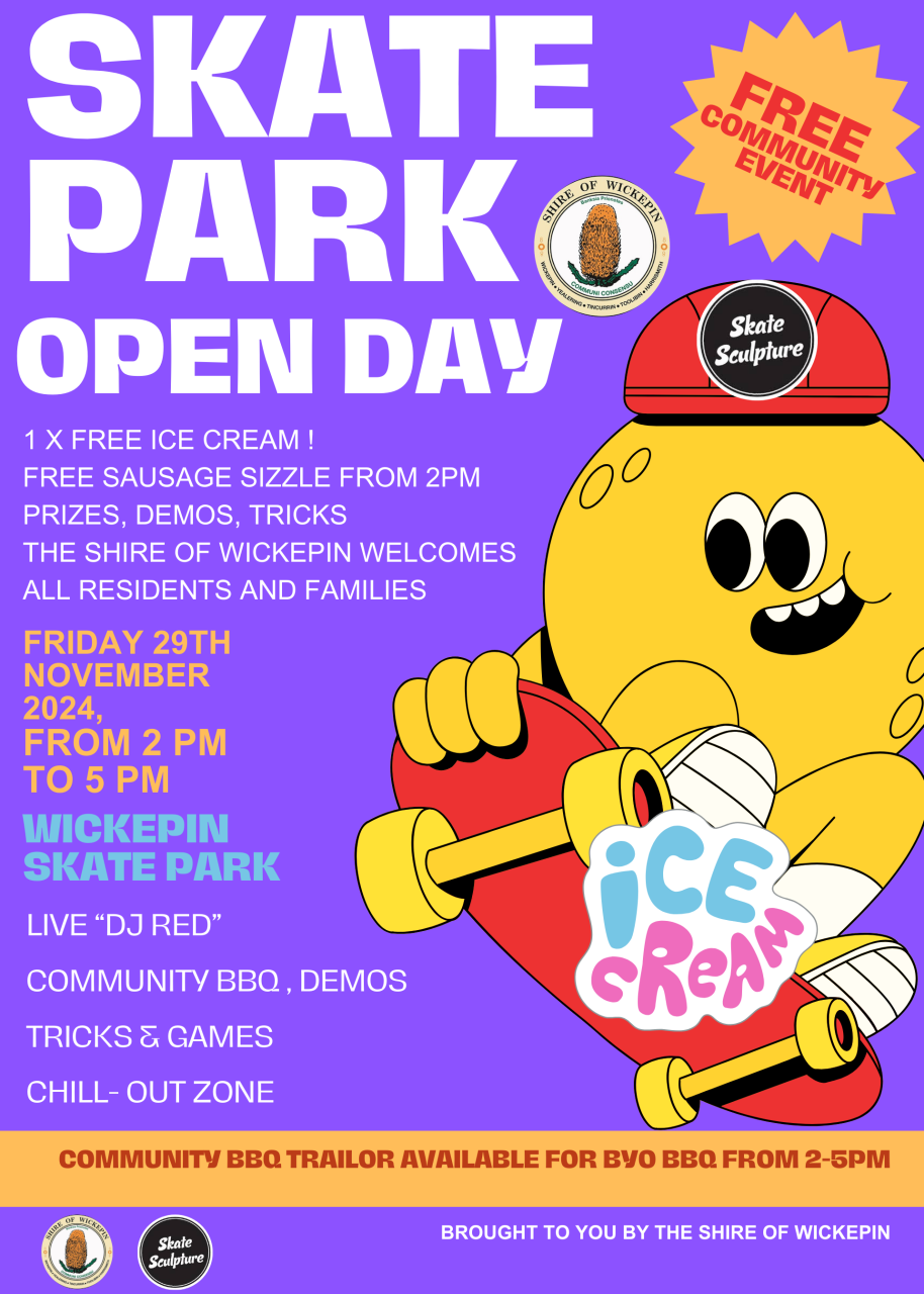 Wickepin Skate Park Open Day